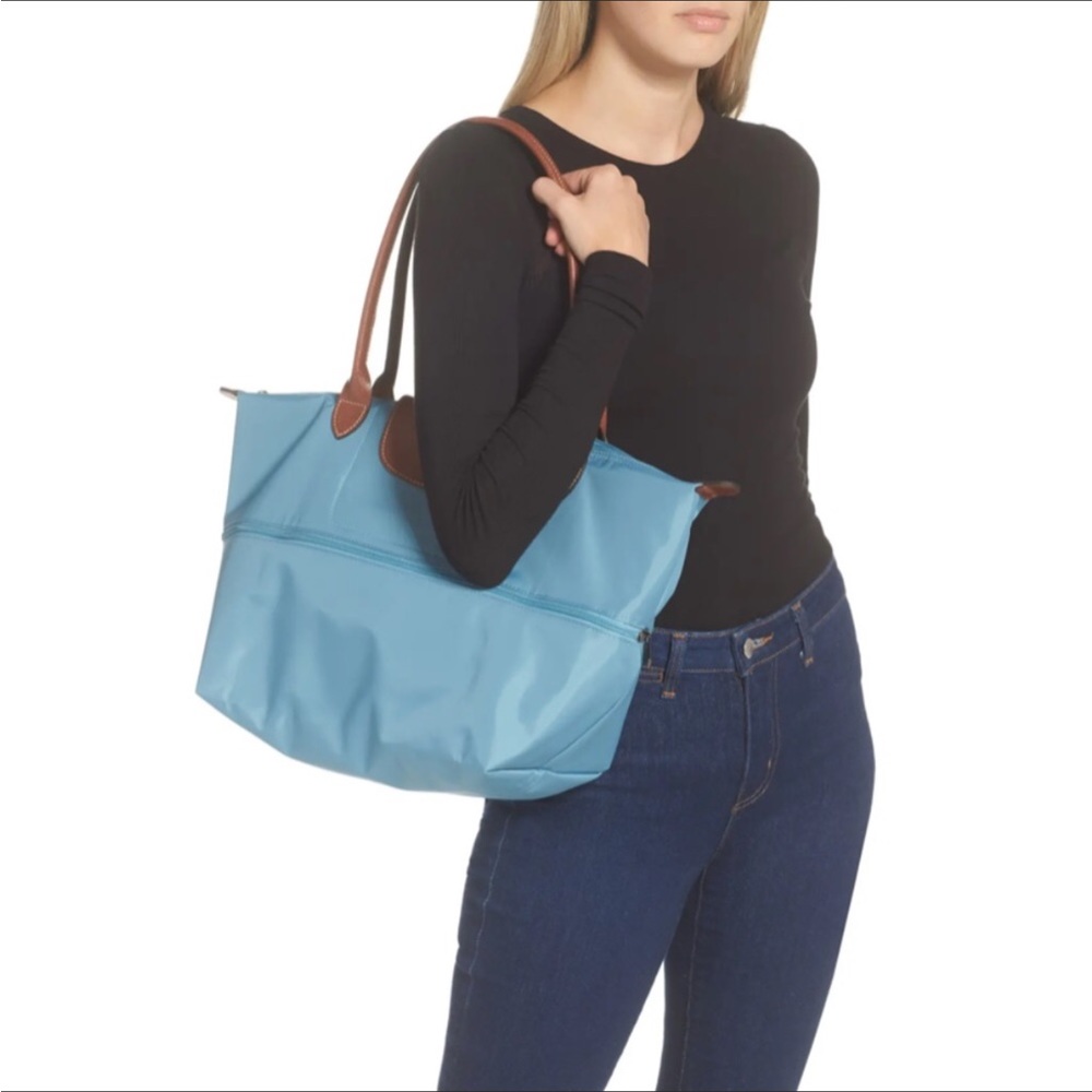 NWT Longchamp Le Pliage Expandable Tote